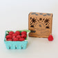 Beeswax Strawberry Birthday Candles - Happy Organics