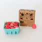 Pink Strawberry Birthday Beeswax Candles - Happy Organics