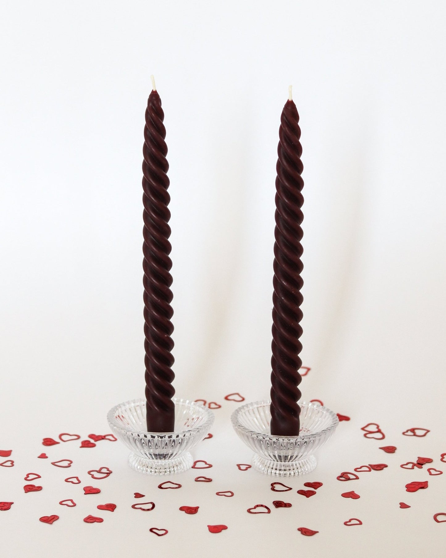 Plum Dinner Tapers - Set of 2 - Happy Organics